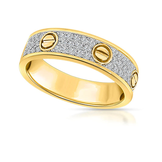 14K Solid Gold 0.35ctw Diamond Women's Rings
