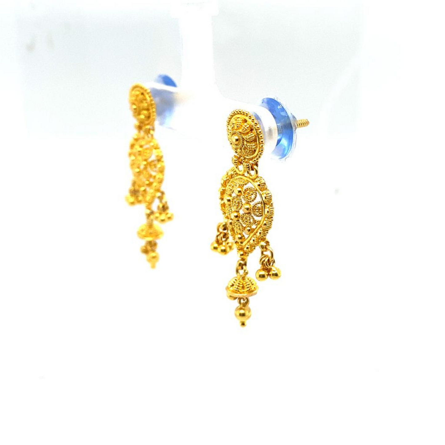 22KT Gold, Dangling Earrings