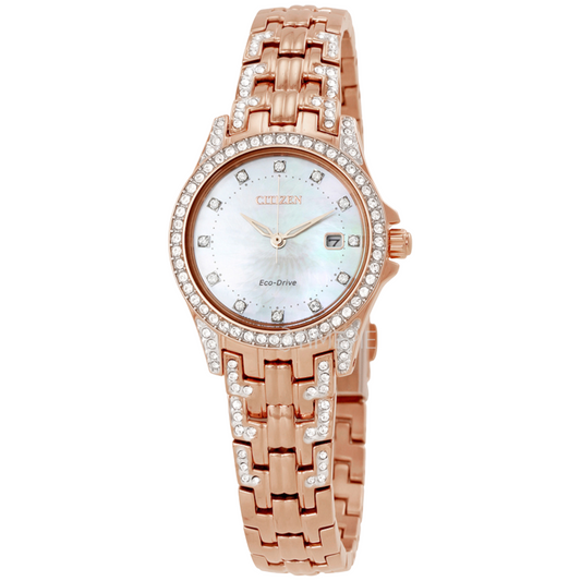 Citizen Women's Eco Drive Silhouette Crystal Watch