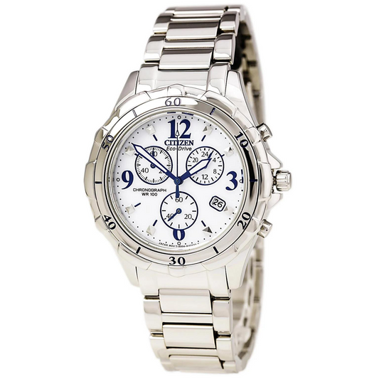 Citizen Women's Eco-Drive Chronograph Watch with Date