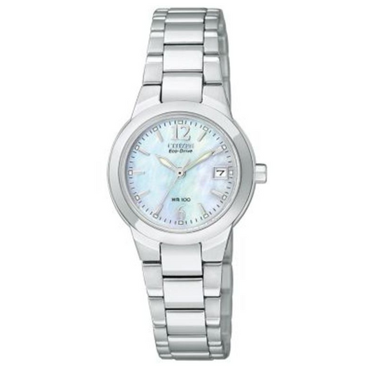 CITIZEN Women's EW1670-59D Silver Stainless-Steel Eco-Drive Watch