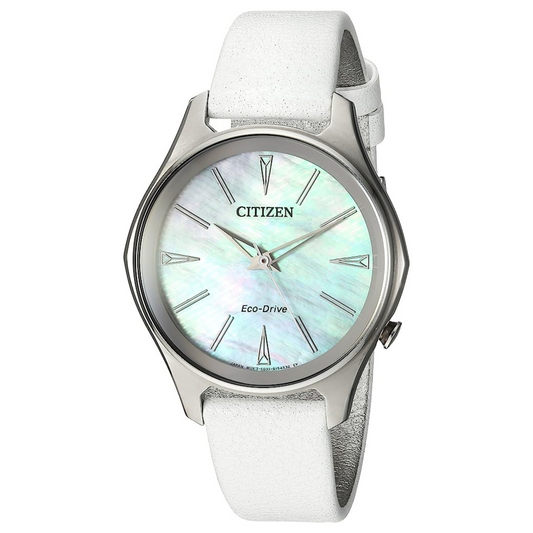 Citizen Modena Mother of Pearl Dial Ladies Watch EM0598-01D