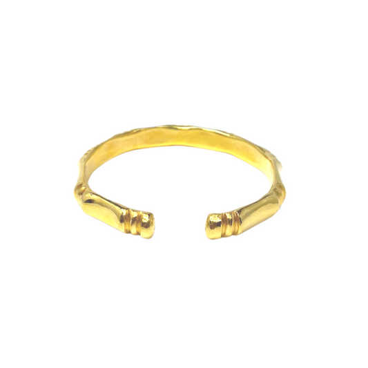 24KT Gold Bamboo Bangle for Baby