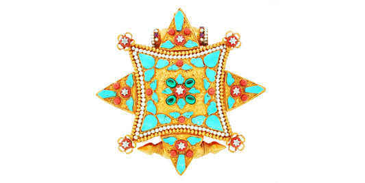 24K Handmade Ghau - Queens Diamond & Jewelry